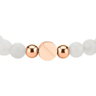 Liebeskind Berlin Schmuck Geschenk Armkette Zugarmband mit Edelsteinen roségoldfarben 17 cm