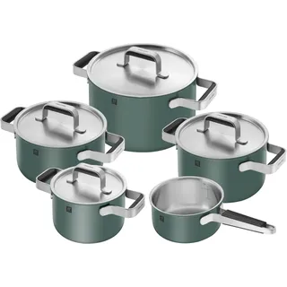 Zwilling Pure Topf-Set 5-tlg. 3 x Kochtopf + Bratentopf + Stieltopf