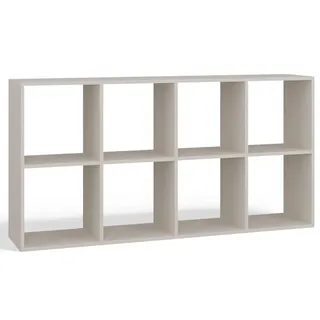 Selsey Malax Standregal 147 x 75 x 30 cm Kaschmir