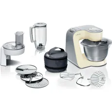 Bosch Hausgeräte MUM58920, Küchenmaschine, Beige, Silber
