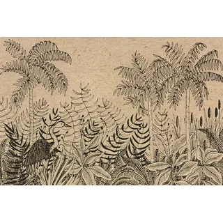 Clairefontaine 116051C - Schreibunterlage 60x40cm Le cerisier blanc, ideal für Tischdeko und Home Office, 1 Stück