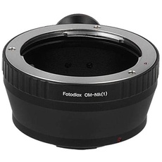 Fotodiox Lens Mount Adapter Compatible with Olympus OM 35mm Film Lenses on Nikon 1-Mount Cameras