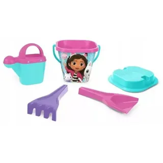 Wader: Gabis Puppenhaus Sandkasten-Set - 5-teilig