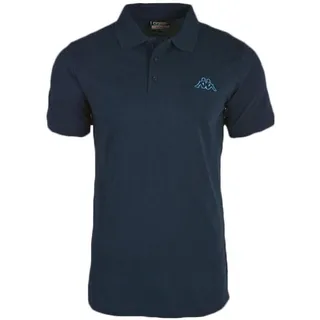 KAPPA MEN POLO SHIRT REGULAR FIT Herren Poloshirt - Navy