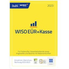 Bild WISO EÜR+Kasse 2023 Vollversion, 1 Lizenz Windows Finanz-Software