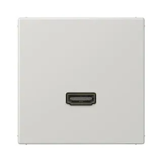 Jung MALS1112LG HDMI, Thermoplast, Serie LS, lichtgrau MA LS 1112 LG