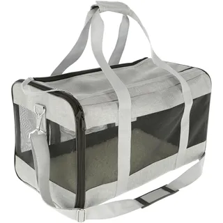 Kerbl Pet Tragetasche Casual 41 x 28 x 29 cm Grau