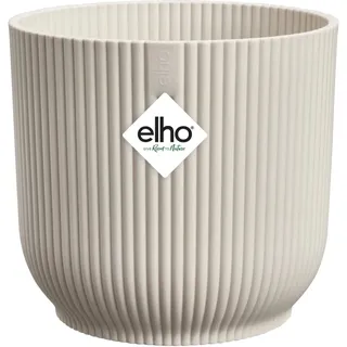 Elho Blumentopf Vibes Fold Rund Ø 25 cm Leinenweiß
