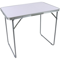 Ambia Garden CAMPINGTISCH Weiß - 53x70x80 cm