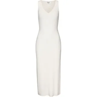 Copenhagen Studios Strickkleid Unifarben Creme 50