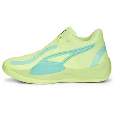 Bild Unisex Adults' Sport Shoes RISE NITRO Basketball Shoe, FAST YELLOW-ELECTRIC PEPPERMINT, 43
