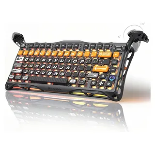 Gravastar Mercury K1 Pro Mechanische Gaming Tastatur, Kabellos - CyberFlare