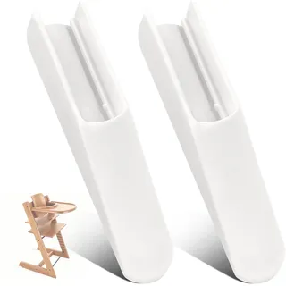 Kippschutz Hochstuhl für Stokke Tripp Trapp - 2 Stück Umfallschutz Verlängerung Fußabdeckung für Stokke Tripp Trapp Füße ab 2013, Erweitertes Gleiter Stuhlbein Abdeckung Zubehör für Kinderhochstuhl