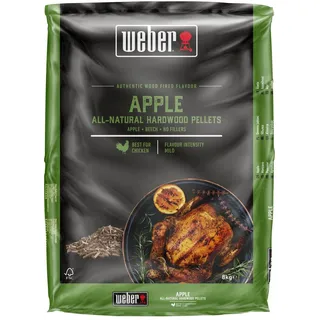 Weber Pellets 8 kg Holz Braun