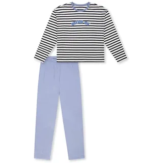 Schiesser Mädchen Schlafanzug Set Pyjama lang - 100% Organic Bio Baumwolle - Größe 140 bis 176
