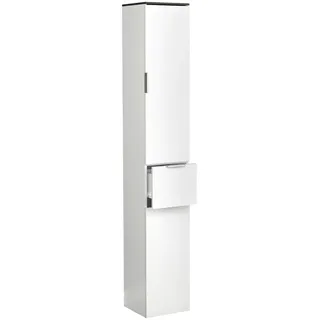 VCM Hochschrank Donali«, ca. 30x190 cm Weiß/Schwarz