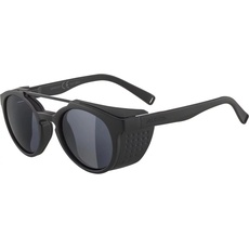 Bild GLACE - Verspiegelte und Bruchsichere Sonnenbrille Mit 100% UV-Schutz Für Erwachsene, all black matt, One Size