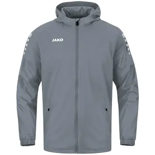JAKO Unisex Allwetterjacke Team 2.0, steingrau, XL