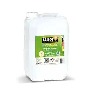 SAICOS Ecoline Magic Cleaner Holz-Intensivreiniger, Hochwertiger Intensivreiniger für Fußböden im Innenbereich, 10 Liter - Kanister