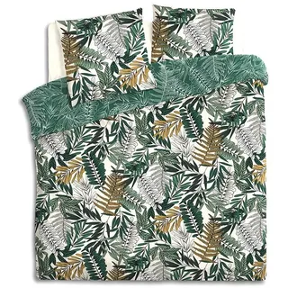 ATMOSPHERA CREATEUR D'INTERIEUR Tropik Baumwolle Grün 240 x 220 cm