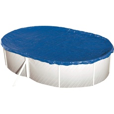 Bild von Abdeckplane "Extra" für ovale Swimming Pool Stahlwandbecken,blau,640 x 360 cm,