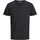 SPLIT NECK Slim Fit Short Sleeve T-Shirt Baumwolle