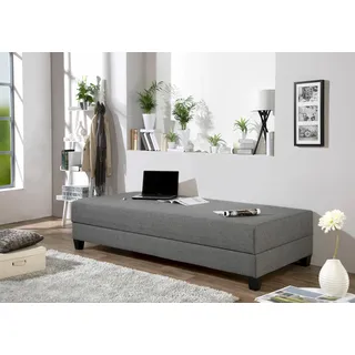 Maintal Gästebett mit Bettkasten, grau