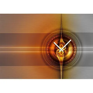 4443 Dixtime Designer Wanduhr, Wanduhren, Moderne Bürouhr 70cm x 100cm