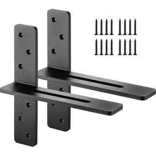 Vevor Regalträger 2 Stück 304,8 x 73,5 x 304,8 mm
