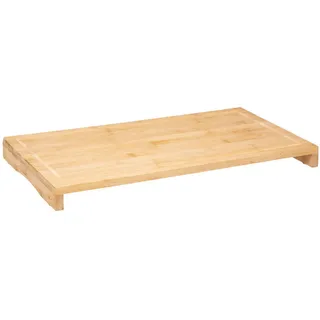5five simply smart 2-in-1 Schneidebrett Kochfeldabdeckung Holz 1-tlg. 52 x 28 cm Beige/Braun/Mehrfarbig