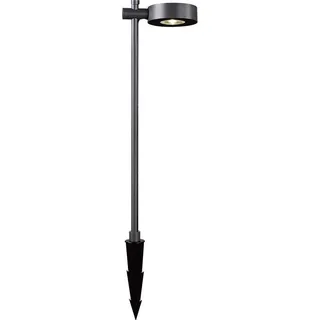 LED Außenstehleuchte, Aluminium, schwarz, Erdspieß, H102,5cm - Schwarz