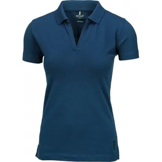 Nimbus Damen Harvard Stretch Deluxe Polo Shirt RW5147 (2XL) (Indigo) - Blau