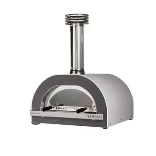 Backofen CLEMENTI Gold Holz 60X60 Dach Rostfrei 304