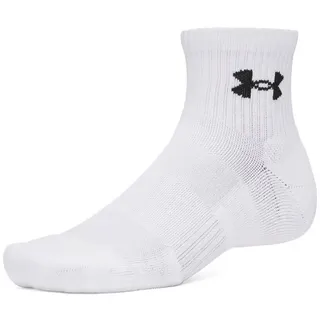 Under Armour Performance Cotton Alltagssocken 3er Pack White/Ultimate Black 36,5-42