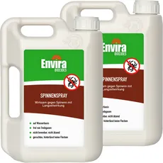 Envira Spinnen-Spray im Vorteilspack - Spinnenabwehr für Außen und Innen - 4000ml