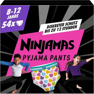 Pampers Ninjamas absorbierende Nachthöschen, für Mädchen 54 St