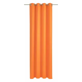Vorhang WIRTH "Dim out" Gr. 2, orange, B:145cm H:180cm, Polyester, Gardinen, Vorhang