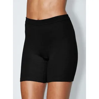 Lange Unterhose WÄSCHEPUR, Damen, Gr. 52, 2 Stk., schwarz, 100% Baumwolle, Unterhosen Lange Unterhose