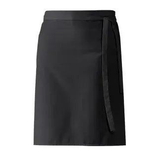 Leiber Vorbinder Schürze, ca. 60 x 80 cm, unisex, Schürze ideal für das Bistro, Farbe: schwarz, Größe 34