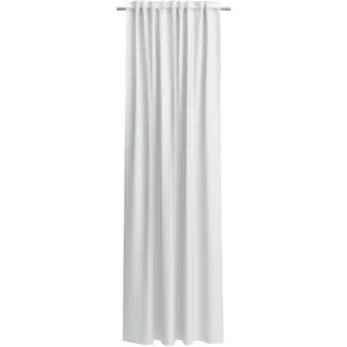 Vorhang NEUTEX FOR YOU "Kiss", weiß (wollweiß), B:142cm H:120cm, Jacquard, Polyester, Gardinen, Vorhang, Schal mit verdeckten Schlaufen, Breite 142 cm, nach Maß