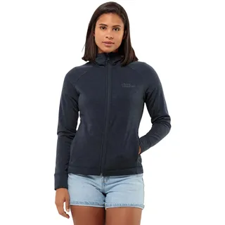 Jack Wolfskin Waldsee Hooded Jkt W Fleecejacke Nachtblau M