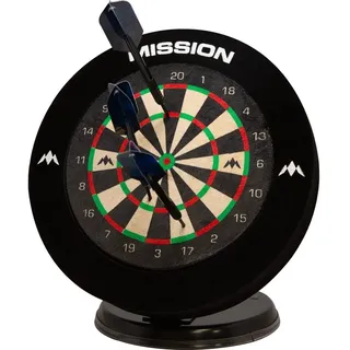 Mission Mini Dartboard inkl. 6 Darts und Surround