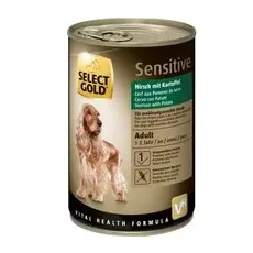 SELECT GOLD Sensitive Adult Hirsch mit Kartoffeln 24x400 g