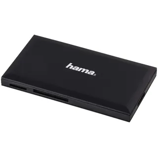 Hama USB-3.0-Multi-Kartenleser, SD/microSD/CF/MS, schwarz