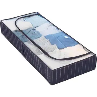 Blaue Unterbettbox 105x15x45cm Polyethylen
