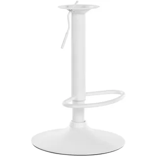 CLP Barhocker rund 38,5 x 57 x 38,5 cm Weiß