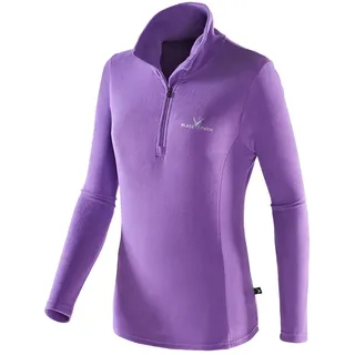 Black Crevice Damen Fleece Skirolli, Amethyst/Silber, 46