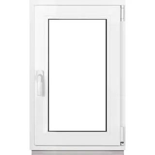 Kellerfenster Weiß 500X800mm 2fach Verglasung (32 mm) Dreh Kipp DIN Rechts - Weiß