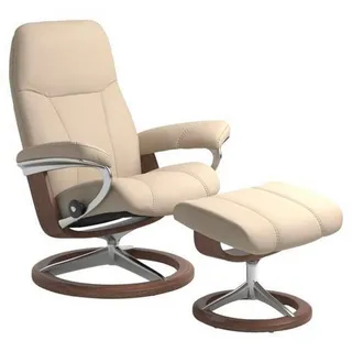 Stressless Relaxsesselset , Beige , Leder , Echtleder , Rindleder , Buche , Schichtholz , 75x100x71 cm , Lederauswahl, Stoffauswahl, Relaxfunktion , Wohnzimmer, Sessel, Relaxsessel