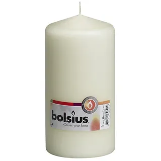 Bolsius Stumpenkerze 15 cm elfenbein